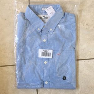 Hollister Long Sleeve Button Down, SZ Small, NWT